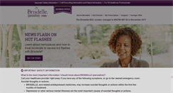 Desktop Screenshot of brisdelle.com